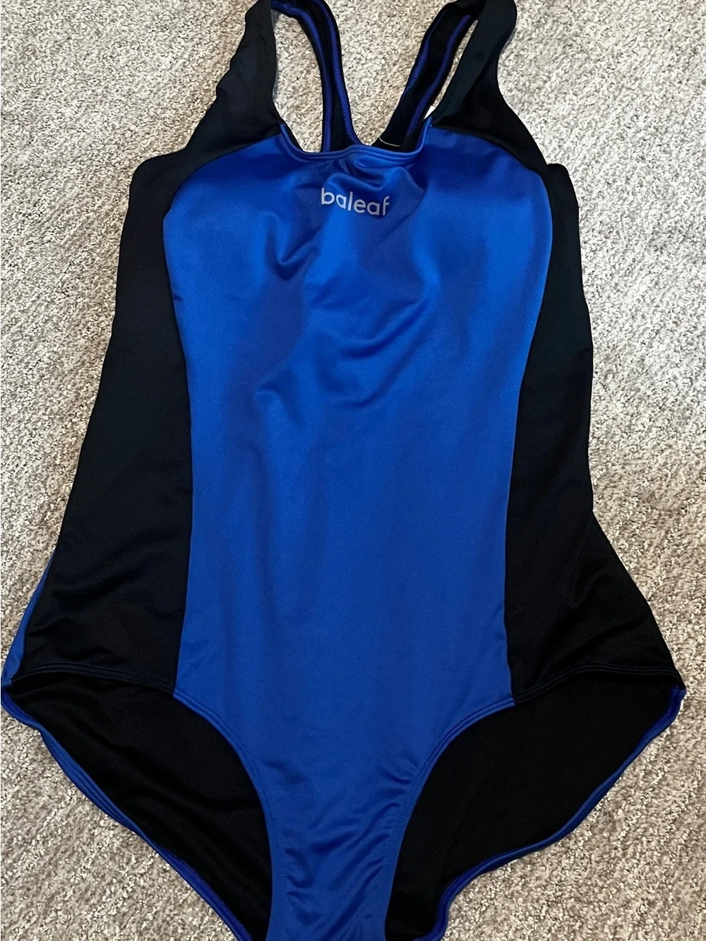 Conservative Athletic Racerback Splice One Piece Training 1277/8-1